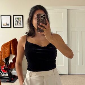 Abercrombie & Fitch Black Camisole Top